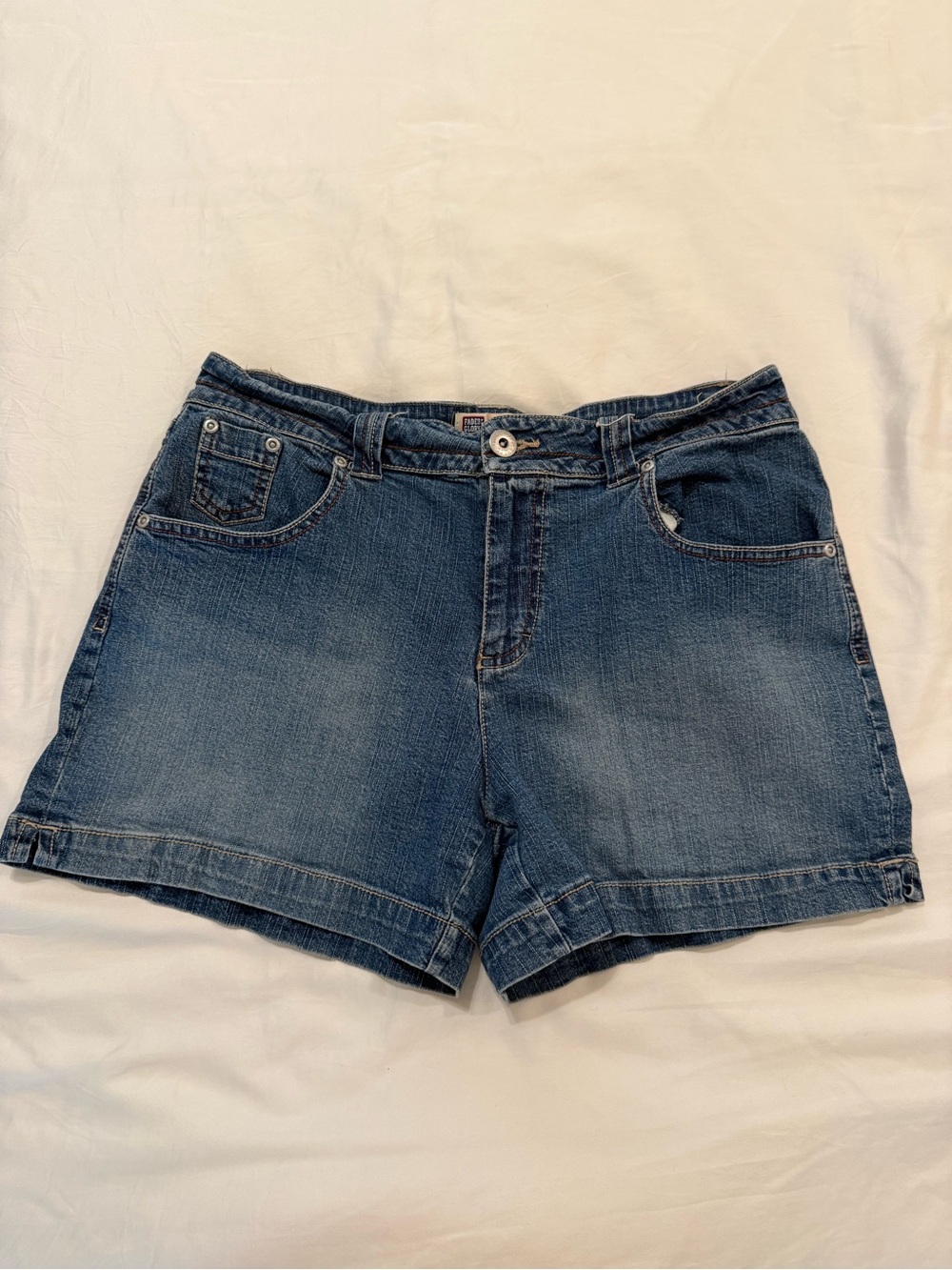 Faded Glory Women’s Denim Jorts:  Shorts - Blue